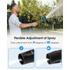 Adjustable Downstream Soft Wash Nozzle for Pressure Washer 3-7 GPM,
