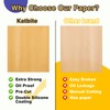 Katbite 12x16 Inch Parchment Paper Sheets, Pre cut Unbleached Baking
