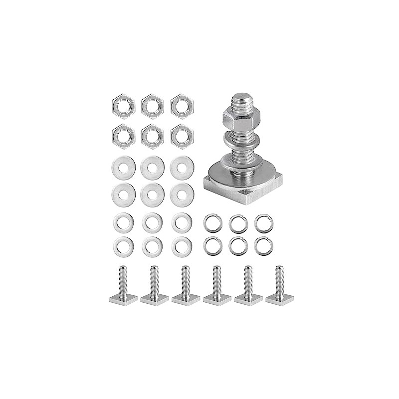 T Slot Bolts for Roof Rack Cross Bars, Platform, Cargo