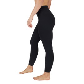 90 Degree By Reflex High Waist Power Flex Tummy Control Leggings - Black - XXXL