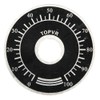 5pcs 6mm Potentiometer Knobs Potentiometer Knob with Digital Dial Scale
