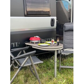 STYYL Magnetic holder set for table top on sheet metal bodies for bus, van and box van - universal