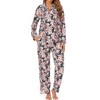 LUBOT 100% Cotton Pajamas for Women 2PC PJ Set Poplin