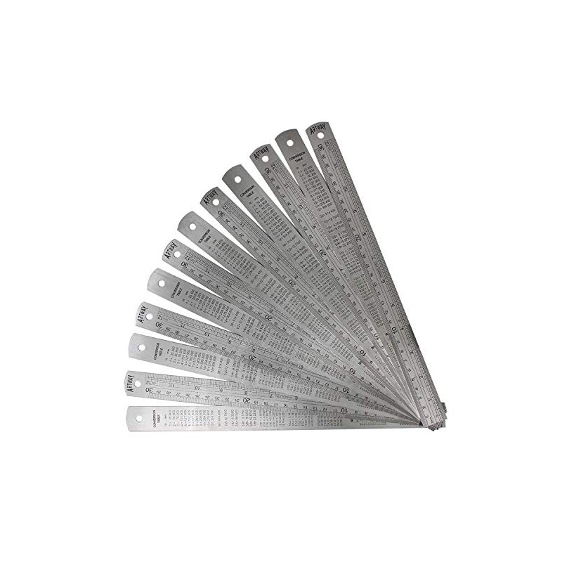 Artway Stainless Steel Ruler - 30cm