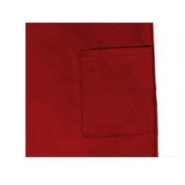 Adventure Togs Kids Premium Painting Smock Apron - Arts and Crafts, Waterproof, Baking, Cooking, School - Red, 8-10 Years