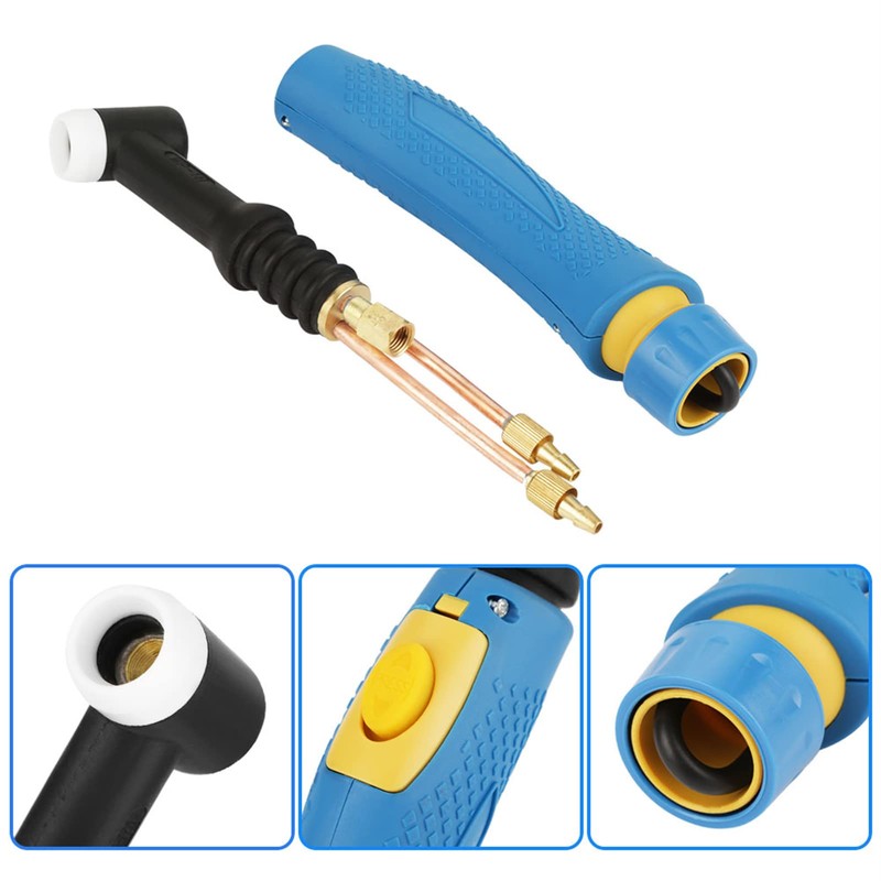 WP-18 TIG Welding Torch Water Cooled Flexible Head Body with