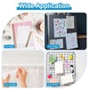 PATIKIL Self Adhensive Clips, 20 Pcs Plastic Mini Rectangle Tapestry