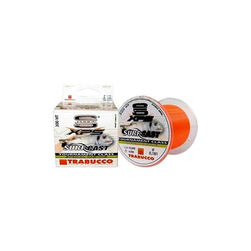 Trabucco Fishing Line Surf Cast XPS S-Force 0.228mm 300m Siliconised