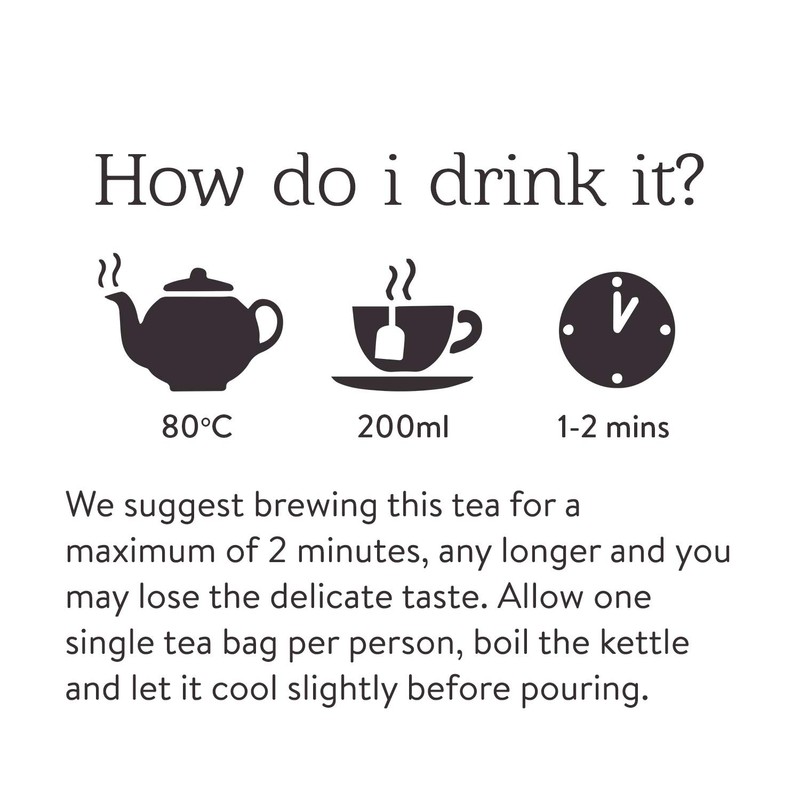 Twinings Pure Green Tea , 20 tea bags, 50g