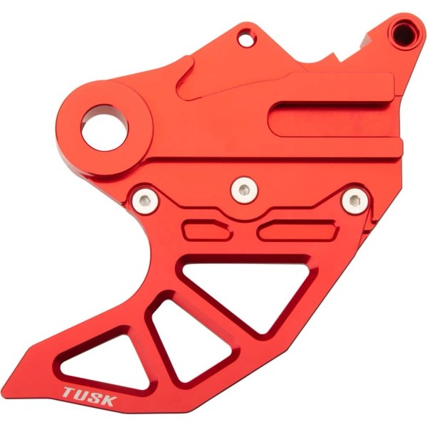 Tusk Rear Brake Caliper Support w/ Brake Disc Guard For