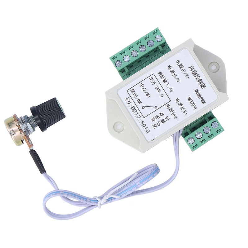 12V 4 Wire PWM Fan Controller Motor Stall Protection Detection