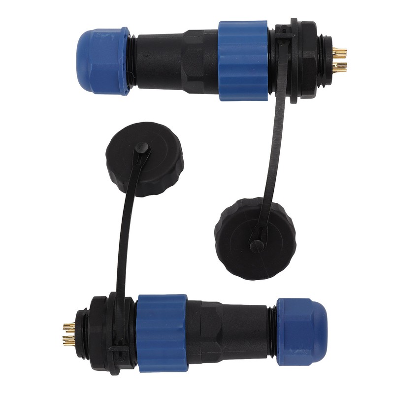 2Pcs SD16 IP68 Waterproof Aviation Connector SD16 Female Plug Male
