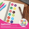 12000 Pcs Labels Round Month Stickers, 24 Rolls 1 Inch