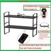 Jojocross Expandable Shelf for Cabinet Organizer Adjustable Stackable Spice Rack