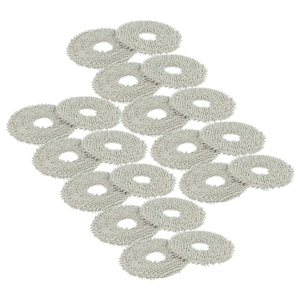 vhbw 20 x Mop Cloths Compatible with Mova E30 Ultra