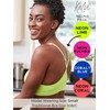 Kalon - Brasier deportivo con espalda cruzada para mujer, 4