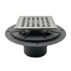 Neodrain Square Shower Drain,4 inch Stainless Steel 304 Grate and