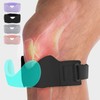 Adjustable Knee Patella Stable Support Multi-Sport Cushion Knee Protector Black/FREE 2ea