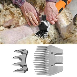 Sheep Shear Shear Replacement Blade Electric Tighter Gap Precise Cutting Wool Shear Blade Not Hurt for Animals with Thick Fur