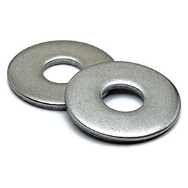 MonsterBolts - M4 Fender Washer, DIN 9021, Stainless Steel, 25 Pack