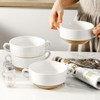 Hasense French Onion Soup Bowls, 20 oz Ceramic Soup Bowls