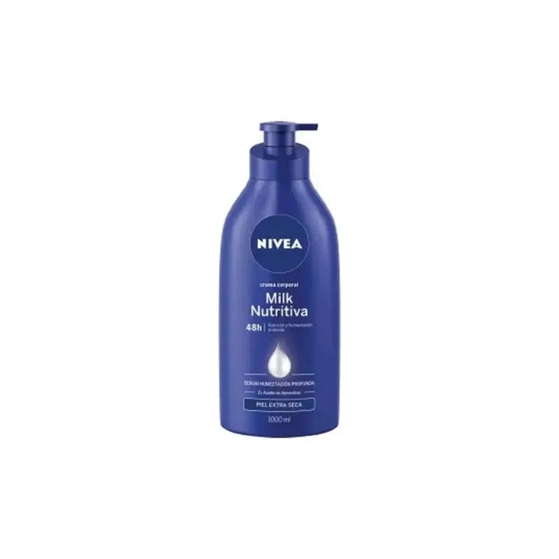 Nivea Crema Corporal Milk Nutritiva Piel Extra Seca 1l