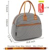 FlowFly Insulated Lunch Bag With Shoulder Strap for Women, Men,