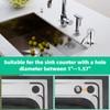Soap Dispenser for Kitchen Sink, Built in Sink Soap Dispenser,