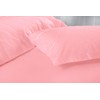 Microfibre Duvet Cover Set, Ultra Soft Bedding, 100% Polyester (Pink,
