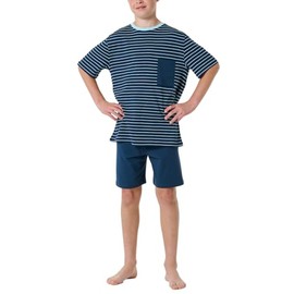 Schiesser Girls' Nightdress - 100% Organic Cotton - Size 140 to 176, Pale Pink_180952