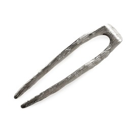 JewelVOX Hair Accessories, Women's, Hair Accessories, Includes Streaks, 2 Slots, Hair Ornament, Kimono, Metal, Adult (Silver)