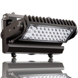 Rotatable LED Wall Pack Light with Dusk to Dawn Photocell, 80W 11200LM 400-600W HPS/HID Equiv., 5000K Daylight ETL Commercial Outdoor Security Lighting for Warehouse, Entrance, Parking, Garage