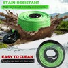 Synthetic Winch Rope kit,1/4" x 50'-10000 lbs Winch Line with,Go
