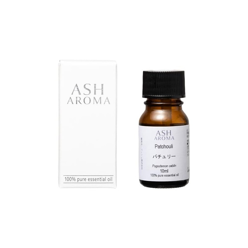 ASH Patchouli Essential Oil 10ml Boxed Aroma Oil AEAJ Certified