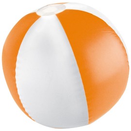 Beach Ball Orange / White Diameter Approx. 25 cm
