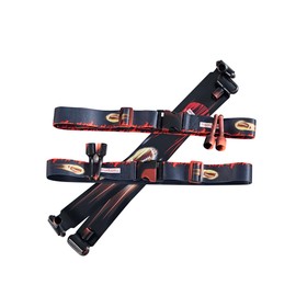 Yuyongshuai Flag Football Belts, Flag football kit, Children/teenagers/adults. (2, Black fire)