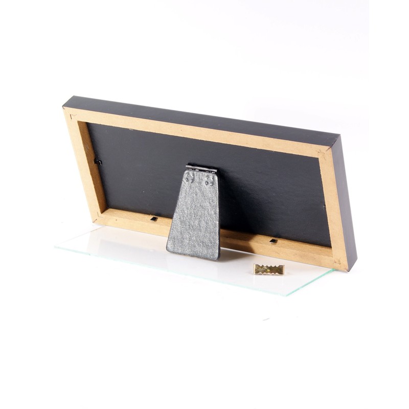 Creative Picture Frames 3.5X8.5Bk Cosmetology Self Standing Black License Frame