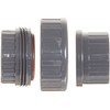 Spears 857 Series PVC Pipe Fitting, Union with Viton O-Ring,