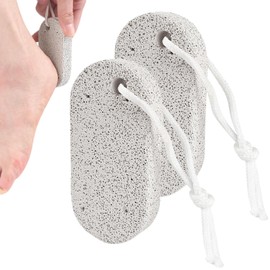 Stone for Feet - Dry Dead Skin Scrubber, Sturdy Professional Natural Softener Pumice for Palm Elbows Adults Men Women Body Heels Hands