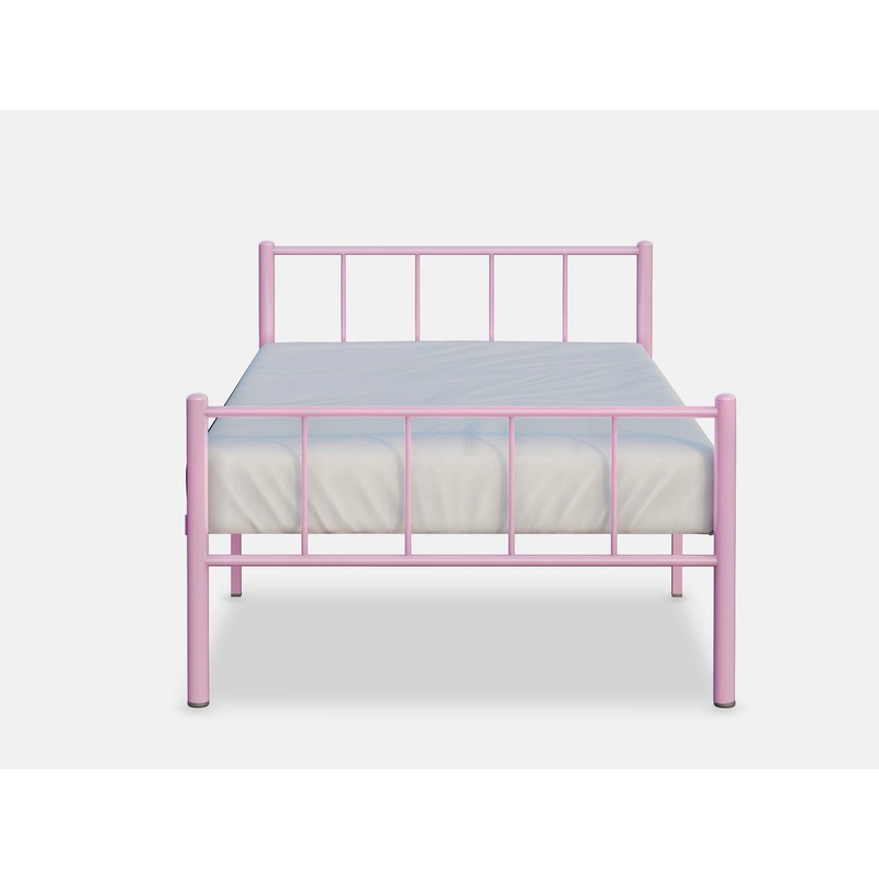 Austin Metal Twin Bed (Pink)