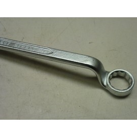 NOS! VINTAGE INDESTRO SUPER 13/16" X 7/8" OFFSET BOX END WRENCH #915, USA!