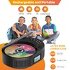 MONODEAL Portable CD Player Boombox with 2 * 3W Speakers,