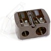 Makeup Pencil Sharpener With lid Double Pencil Thick Thin Eyeliner