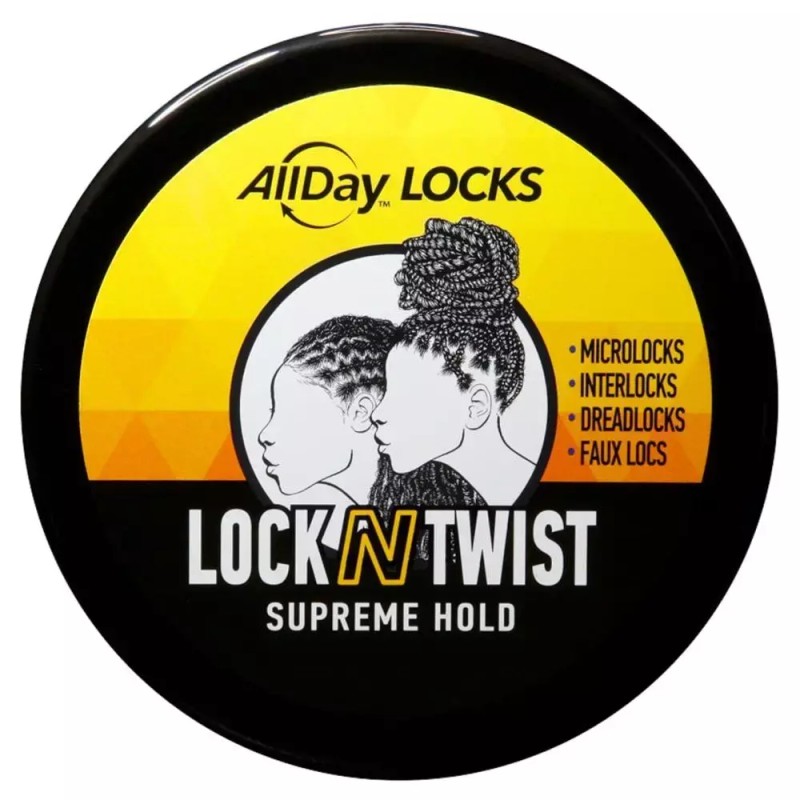AllDay Locks Lock N Twist Supreme Hold 헤어 젤 15온스