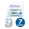 COREMAN Worm RJ-7 Rolling Jig Head #046 Gold Head /
