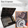 JEUCLEL 14Pcs Wheel Stud Alignment Pin Set, Wheel Hanger Rim