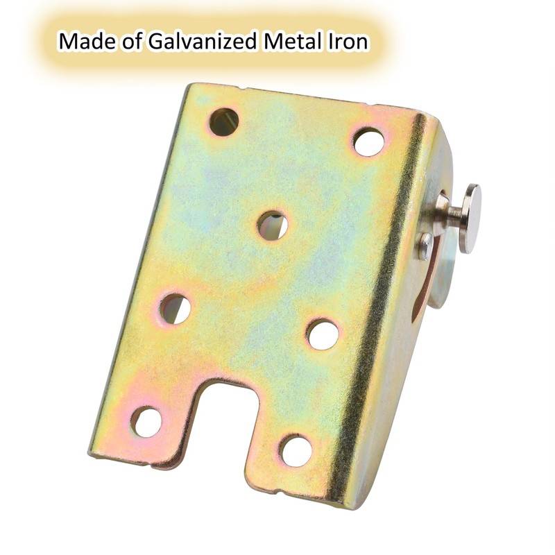 4Pcs Folding Self Bracket Locking Hinge with Screws, Leg Fittings