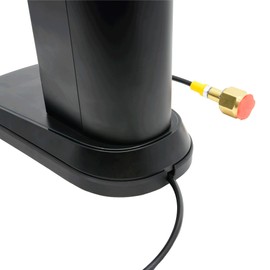 Custom Base compatible with SodaStream ART for use with CO2 Adapter Hose & External Canister – Sleek OEM Design, Streamlined Appearance, Tidy Countertop Solution