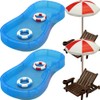 JOINPAYA 2 Sets Doll House Beach Chair Suits: Mini Swimming