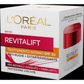 L'Oréal Paris Revitalift Day Face Cream, Anti-Wrinkle Action with Advanced Pro-Retinol, Sun Protection SPF 30, 50 ml